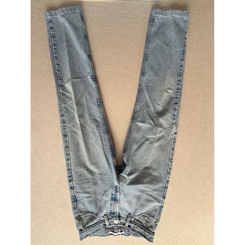 Tommy Hilfiger Vintage Light Wash Straight Leg Jeans High Rise 26x31